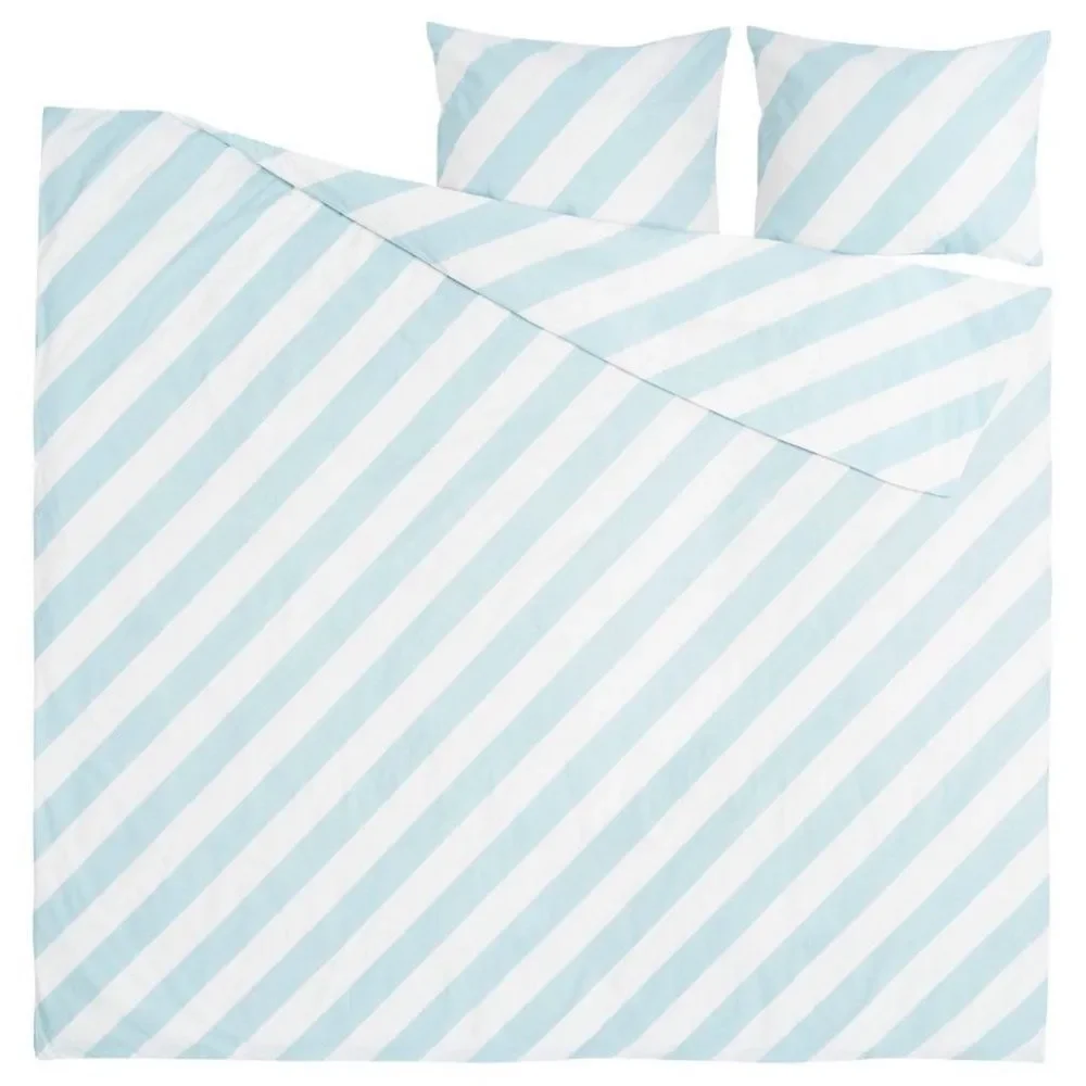 NWT - IKEA Slojsilja King Duvet Cover and 2 pillowcases set